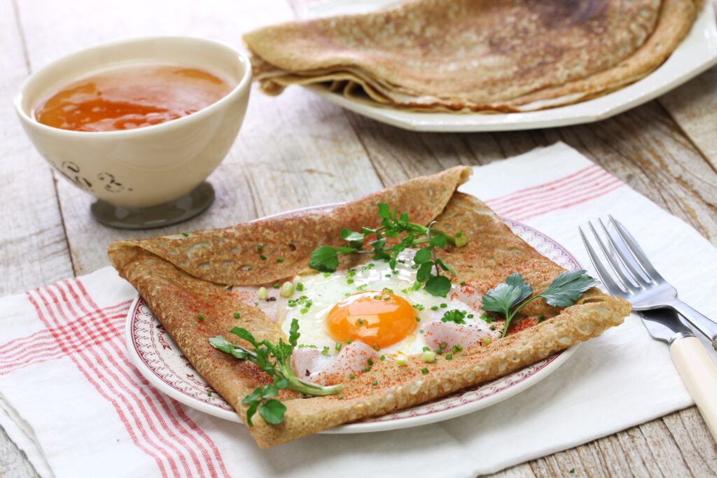 galette complète sarrasin oeuf jambon fromage
